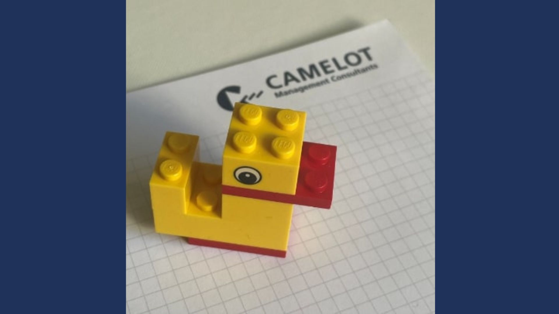 LEGO SERIOUS PLAY How to Create a New Experience with a Duck Camelot Management Consultants